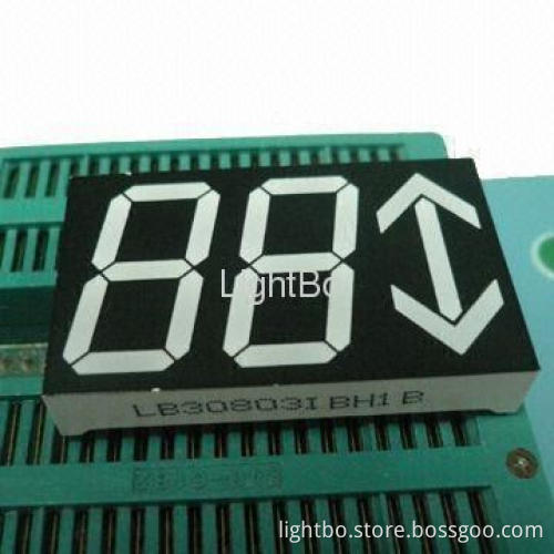 0.8" Common Cathode 3 Digit Arrow Led Displays For Elevator Floor Indicators 